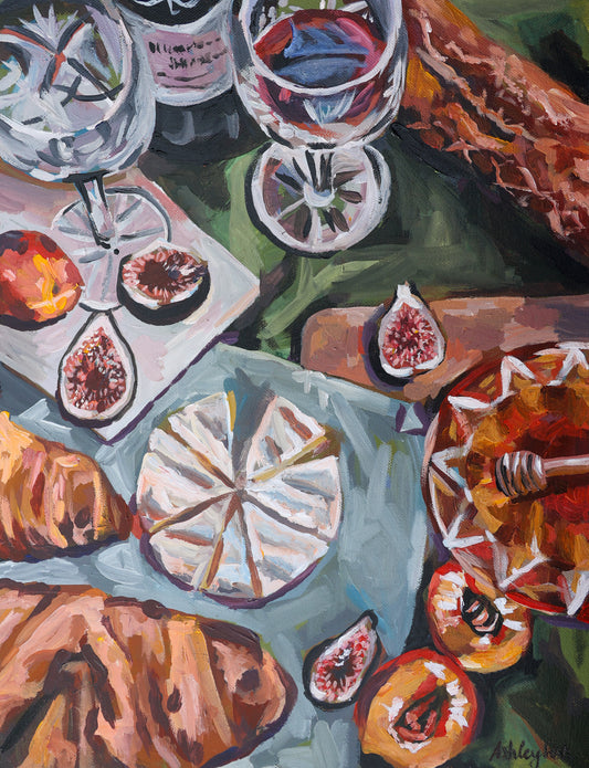 "A Love Letter to Cheese" Original Acrylic Painting