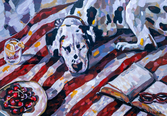 "Blanket Days" Original Acrylic Painting