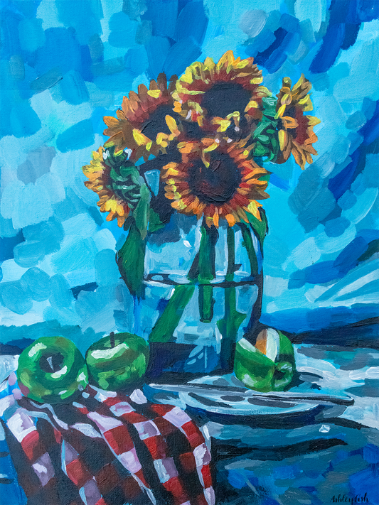 "Fresh from the Garden" Original Acrylic Painting